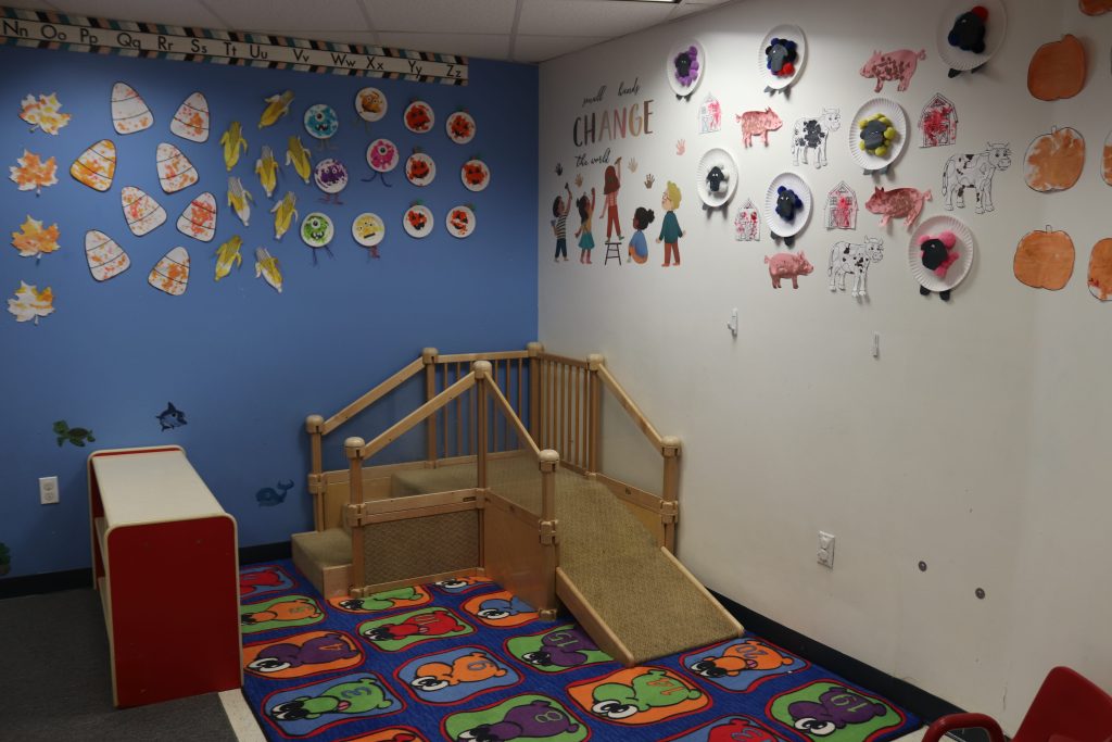 Wilmington TLC Toddler Room indoor climber