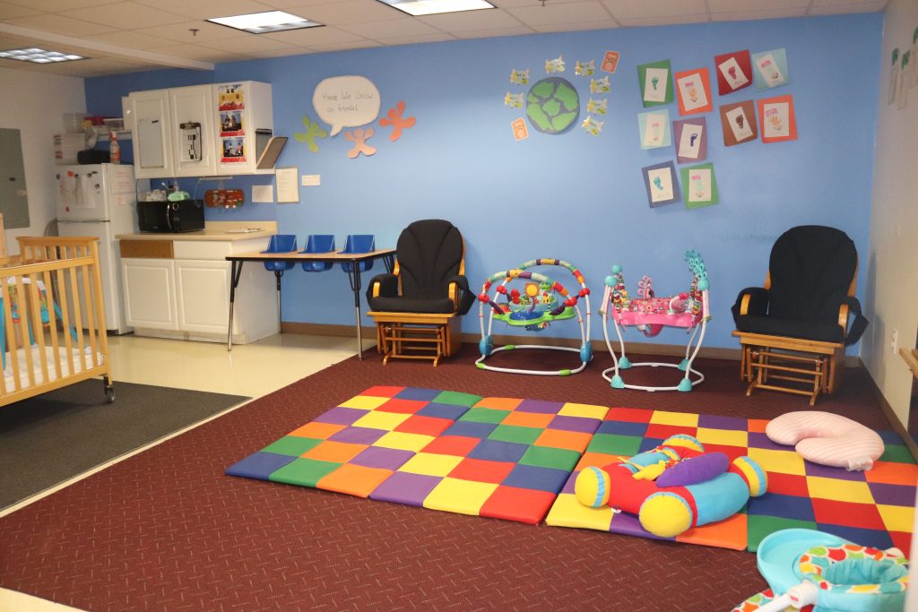 Wilmington TLC Infant room rocking chairs and playmats